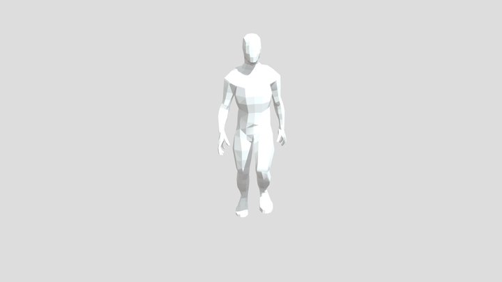 Walkcycle "Spiderman(?)" 3D Model