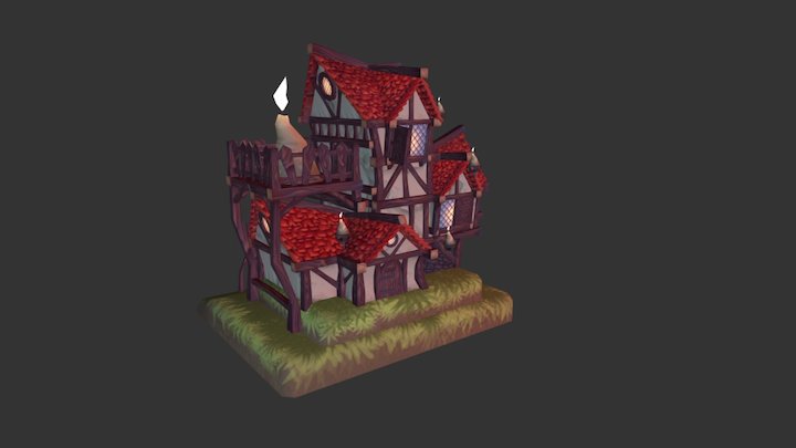 Candle house 3D Model