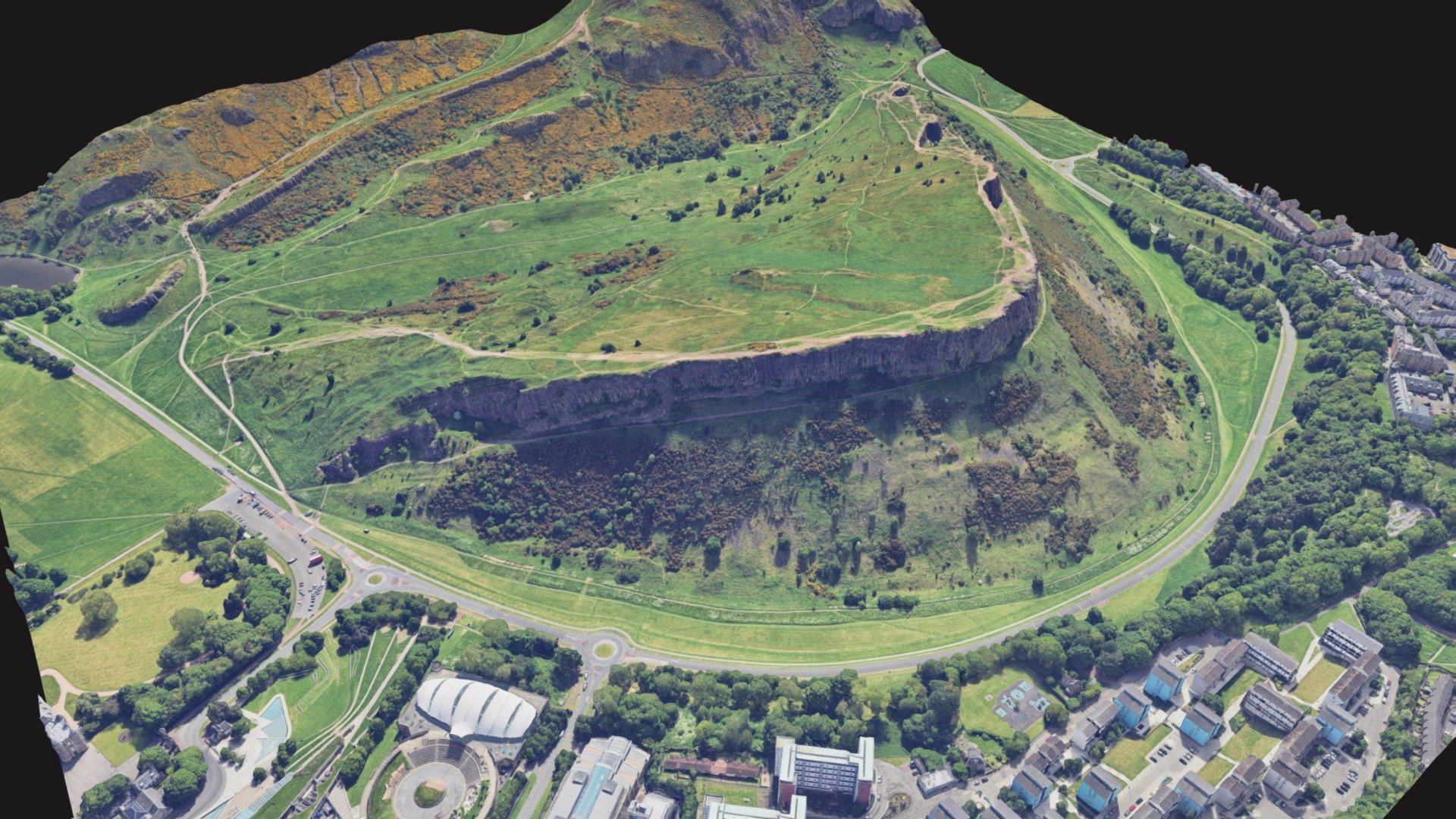 Salisbury Crags - Edinburgh - Download Free 3D model by Ricardo Garnica ...