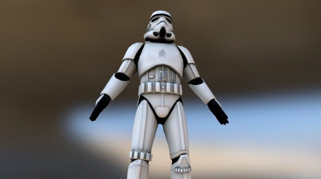 Dikwrnkrt9ts- Stormtrooper 3D Model