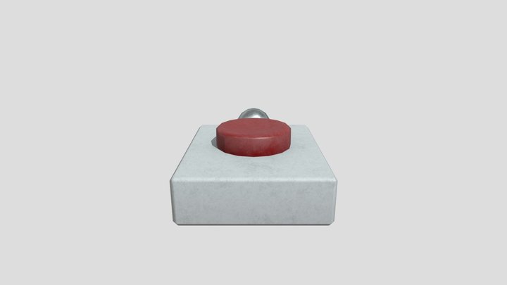 Cartoon Controller 3D Model