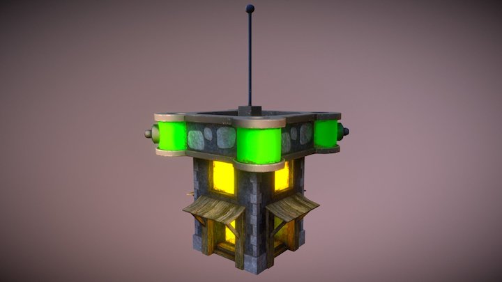 Green Tower Phase 1 3D Model