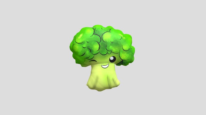 Brokoli 3D Model