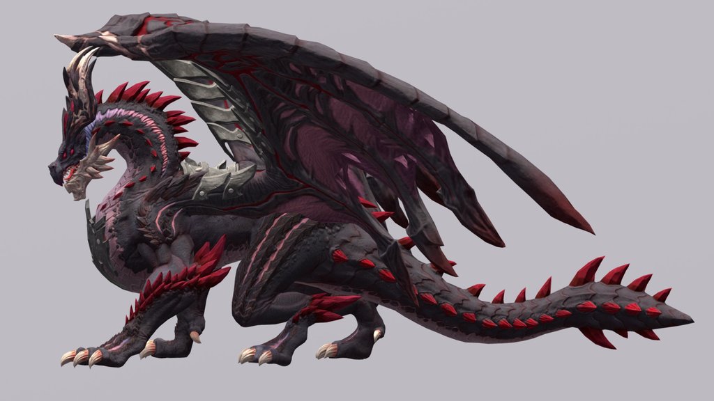 Tarisland - Dragon (High Poly)