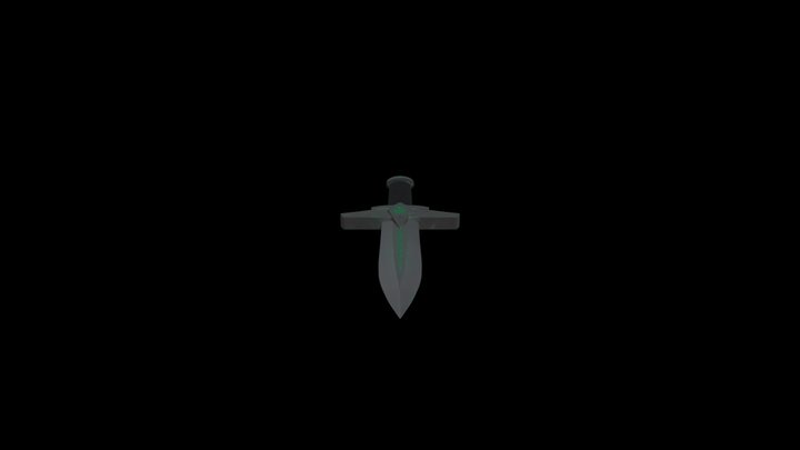 Celestial Dagger 3D Model