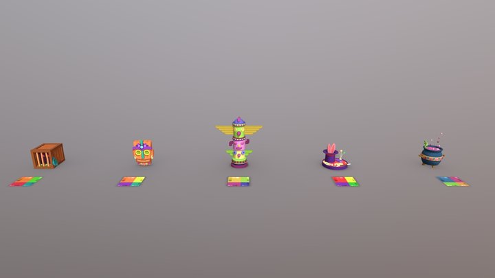 XYZ_HW_Painting 3D Model