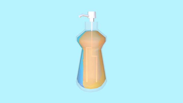 Dish Soap 3D Model