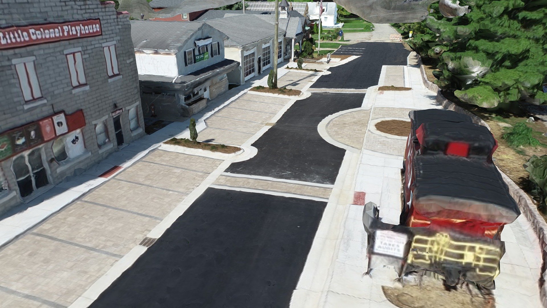 Pewee Valley Town Hall (20200823) 3D model by L. Bourne (LBourne