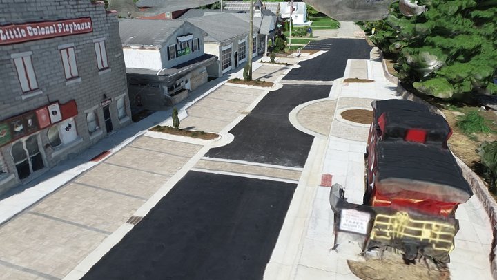 Pewee Valley Town Hall (2020-08-23) 3D Model
