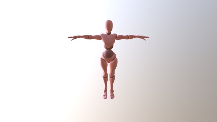 Capoeira 3D Model