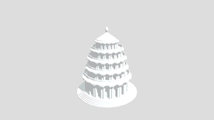 天元宮 3D Model