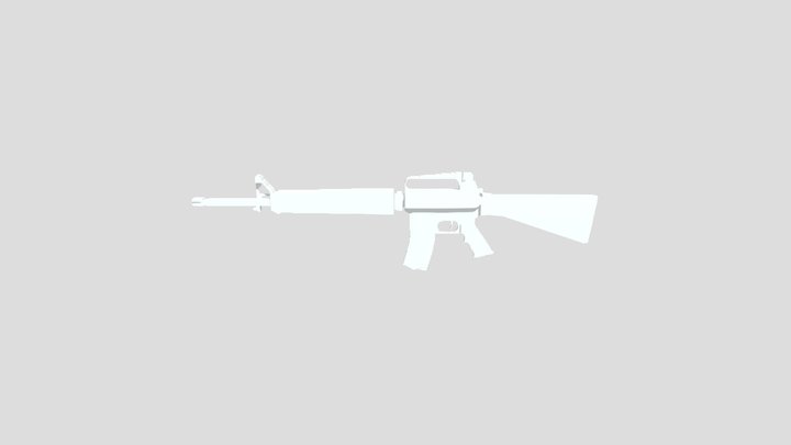 m16 3D Model