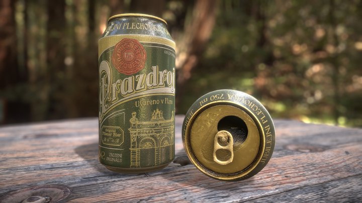 Prazdroj can – Modello 3D gratuito STL