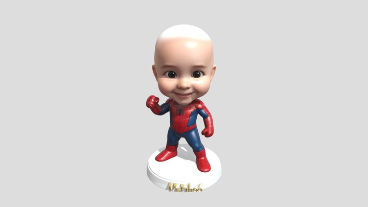 Mattheo Spider-Man 3D Model