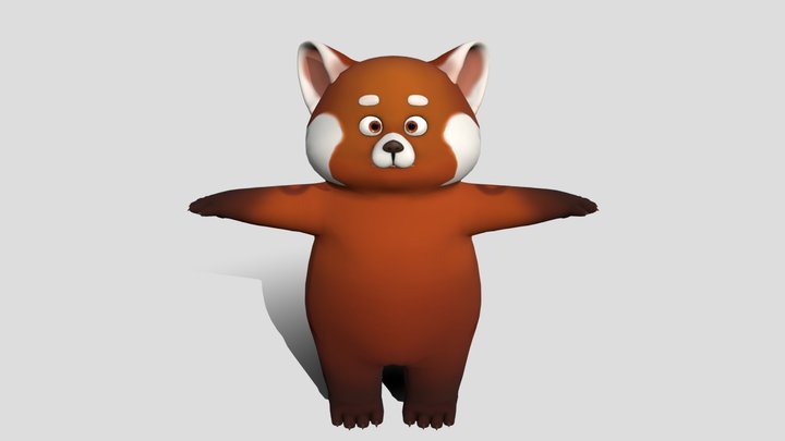 Red panda - Turning Red 3D Model