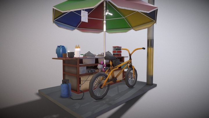 Pares Cart 3D Model