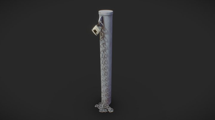 Parking Chain 3D Model