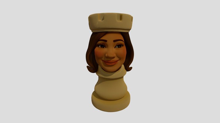 chesspiece Tu Tower – Modelo 3D gratuito STL