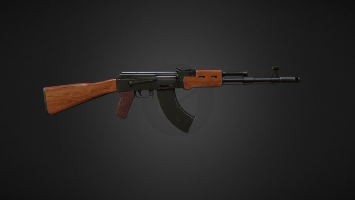 AK 47 3D Model