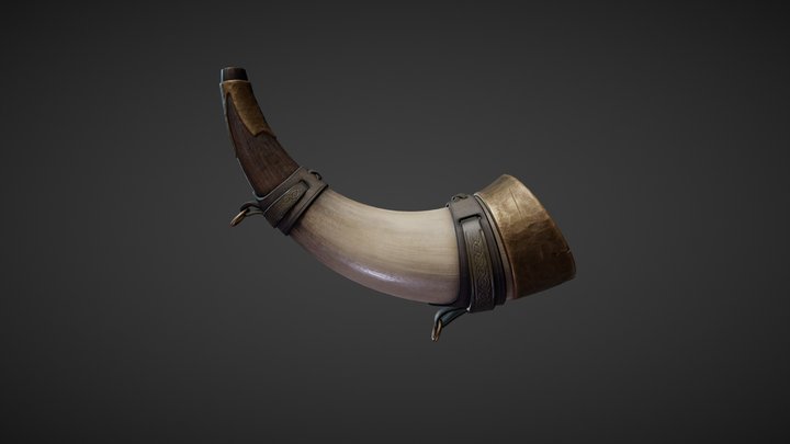 Warhorn 3D Model