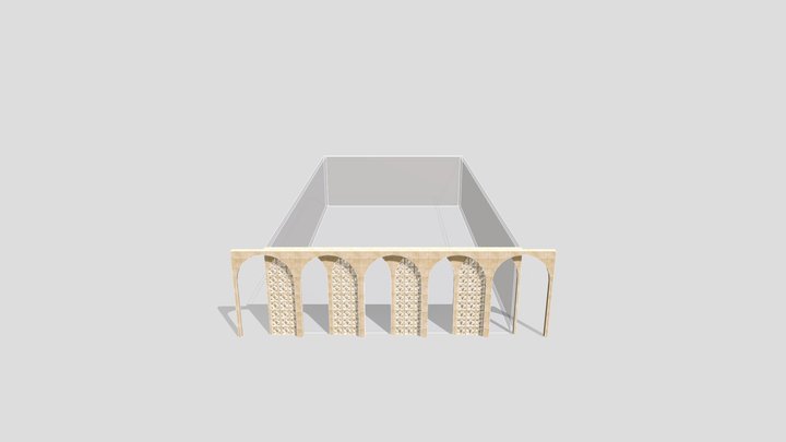 Fachada de Atelier de Arquitectura 3D Model