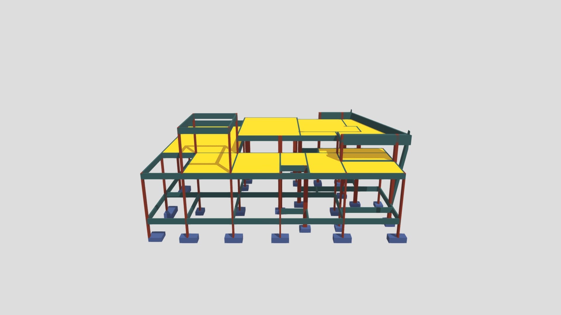Estrutura de Residencia 3D
