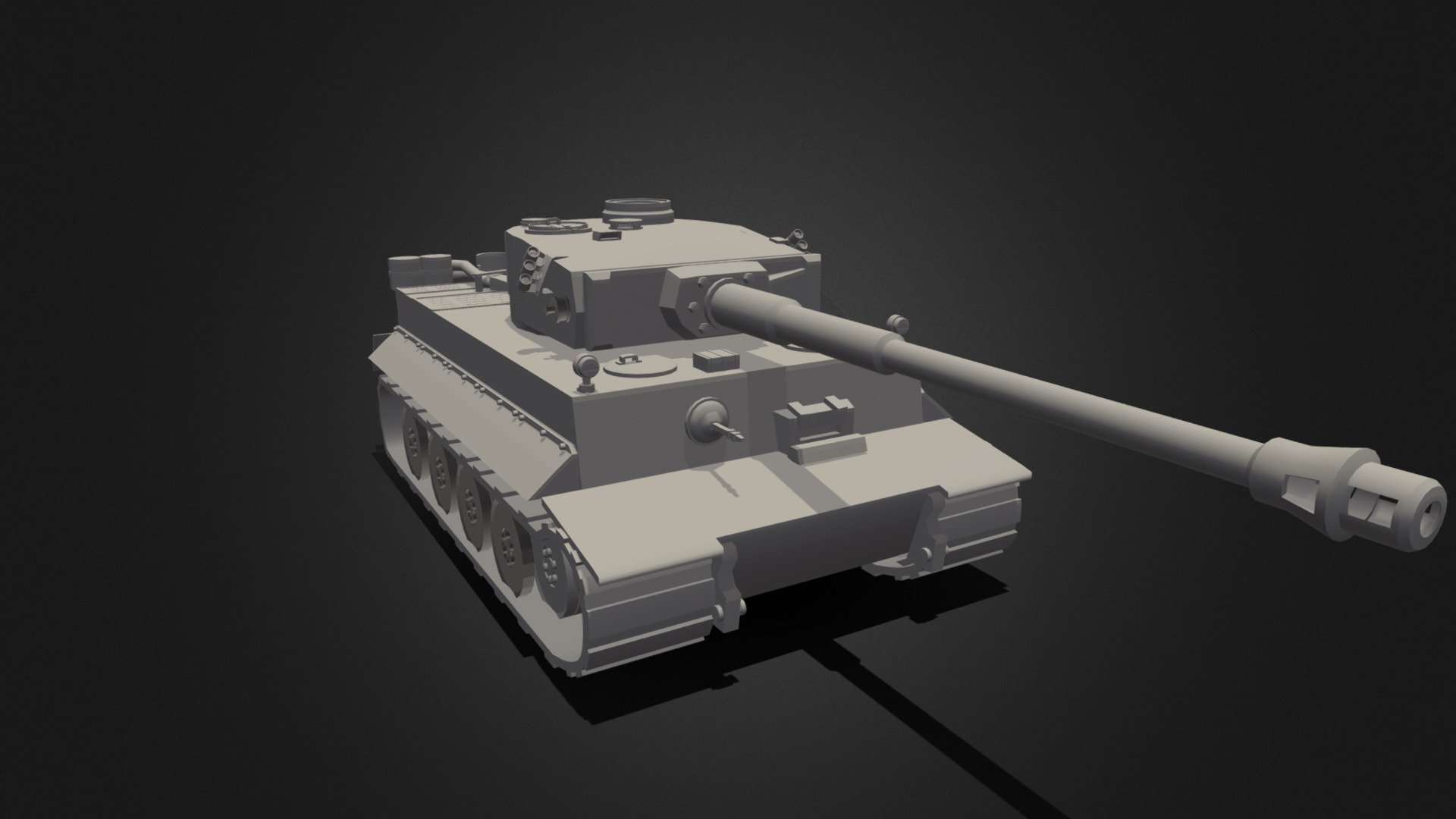 Tiger 1 - Download Free 3D model by ByapY [ed00715] - Sketchfab