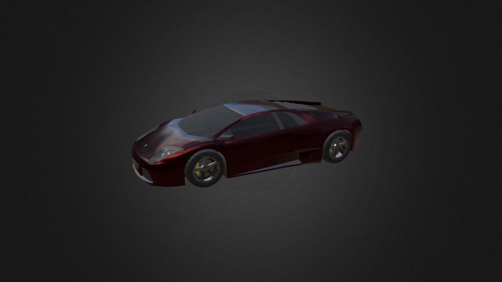 Lamborghini Murcielago - Download Free 3D model by CanberkYucekok ...