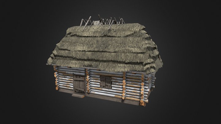 Old Hut 3D Model
