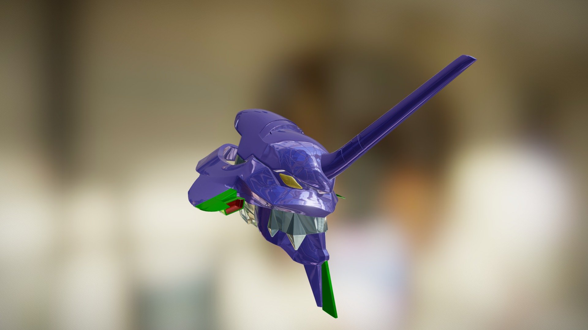 Eva_head - 3D model by jdthekim [ed04a0f] - Sketchfab