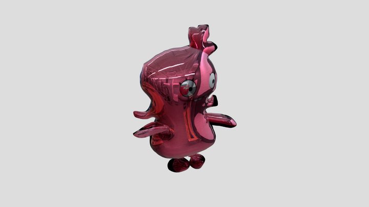 Moxy From Uglydolls 3D Model