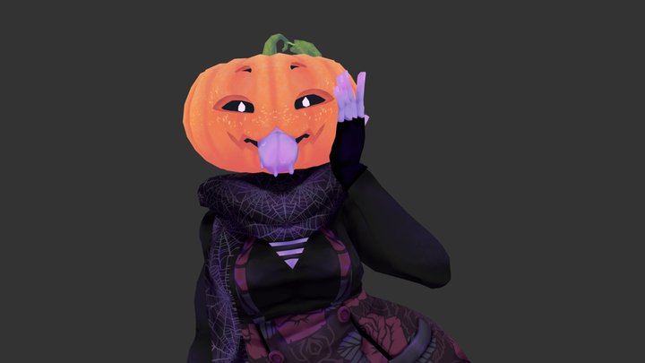 Scam Warning - Plumpkin VRChat Model 3D Model