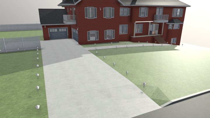 Second Floor Addition to First 3D Model