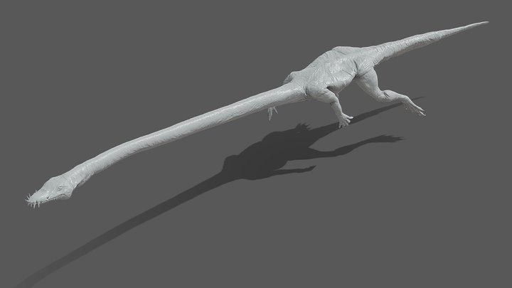 Tanystropheus 3D Model