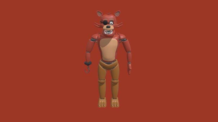 Subject Foxy (Post Shift 2) 3D Model