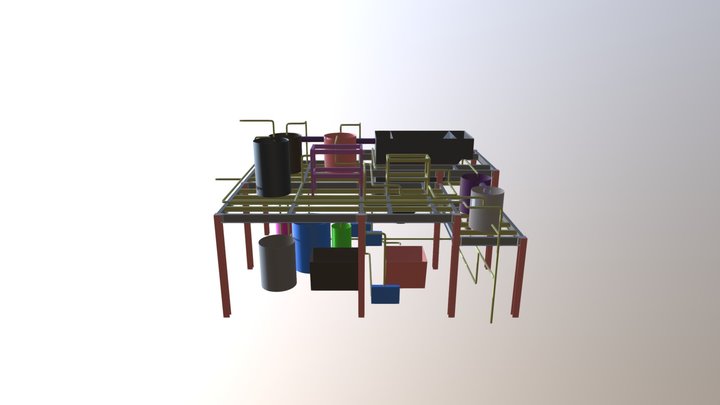 PTAR KUBIEC (ESPEJO) 3D Model