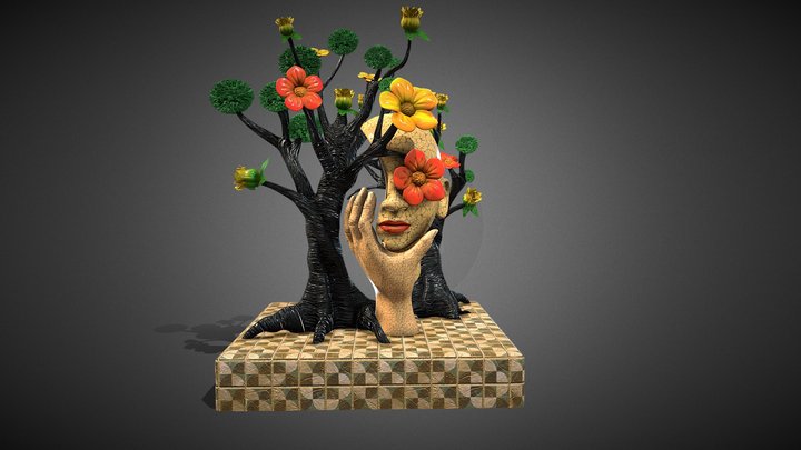 Roots of Thought 3D Model