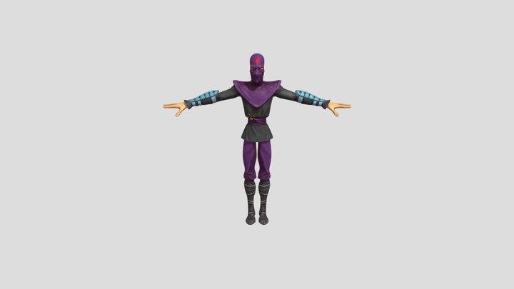 Foot Ninja 3D Model