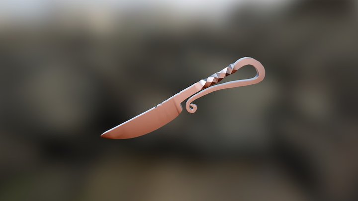 Knife 3D Model