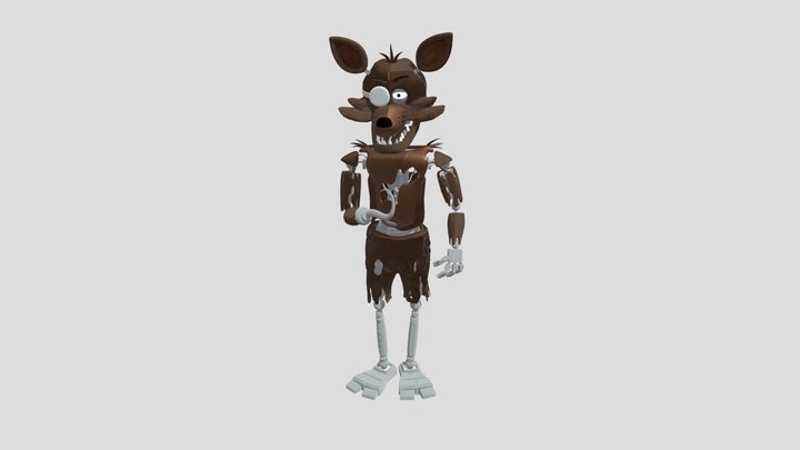 Movie_ Foxy by ubuntutu 3D Model