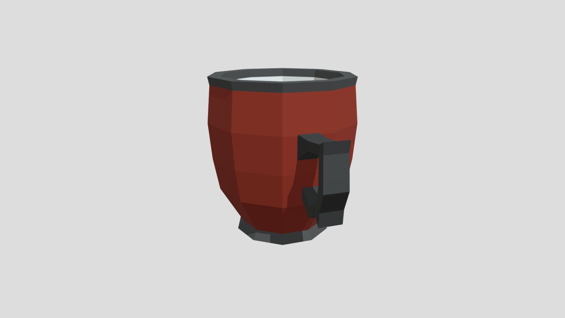 Low Poly Coffee Mug