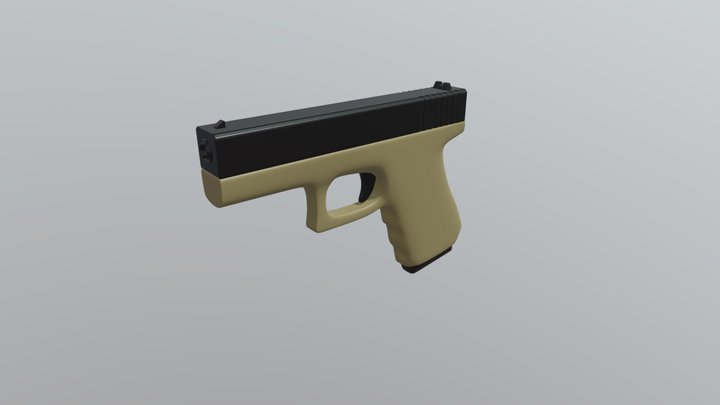 Pistol 9mm 3D Model