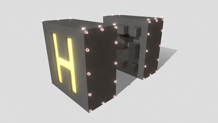 Loot Box 3D Model