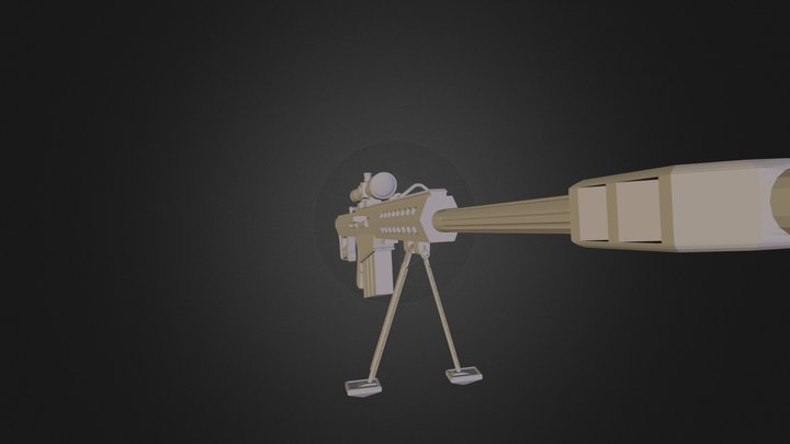 M82 Barrett 3D Model