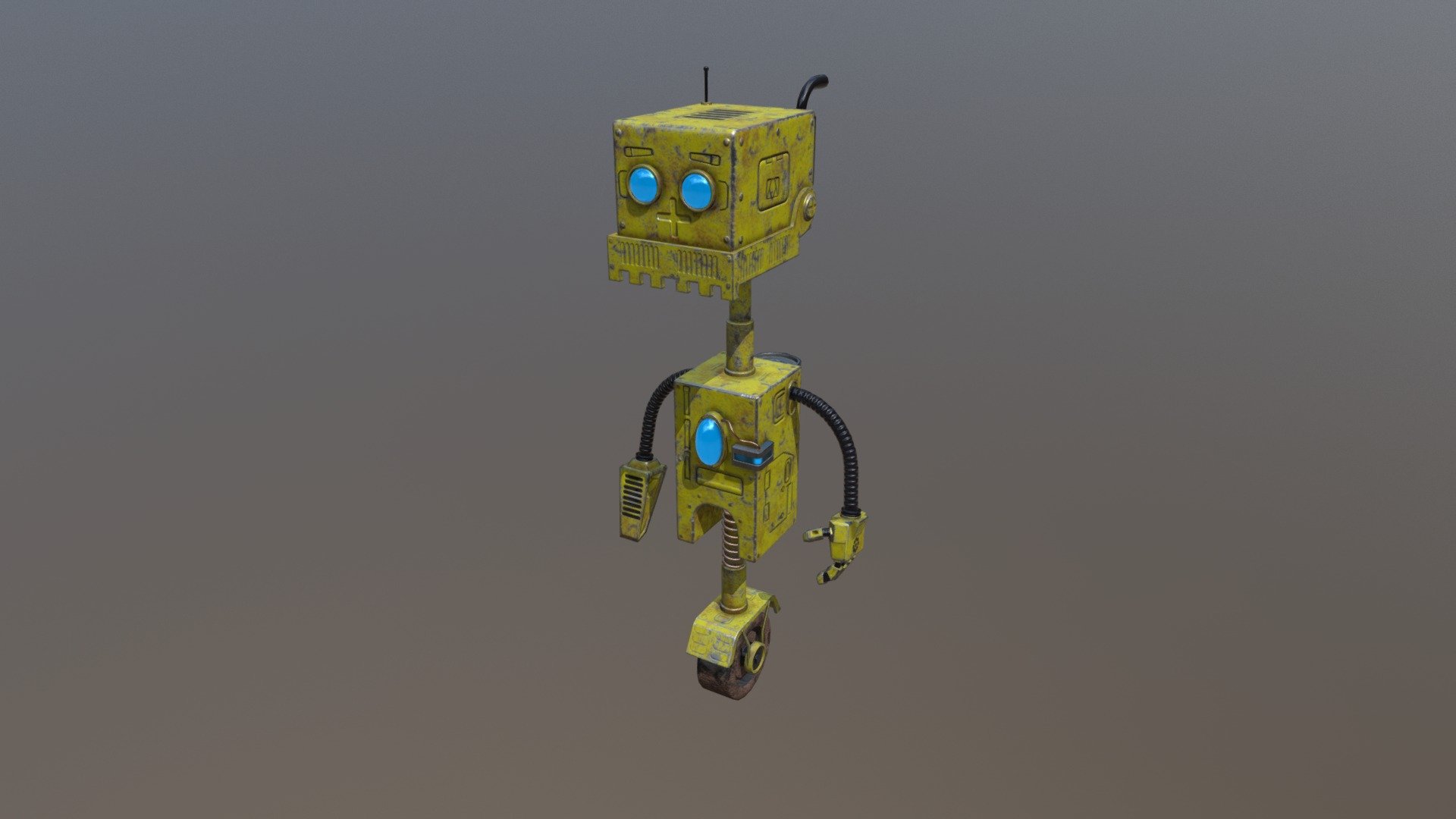 Industrial Cleaning Robot Texture