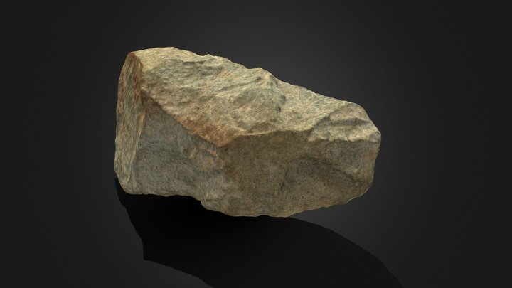 Большой камень 3D Model