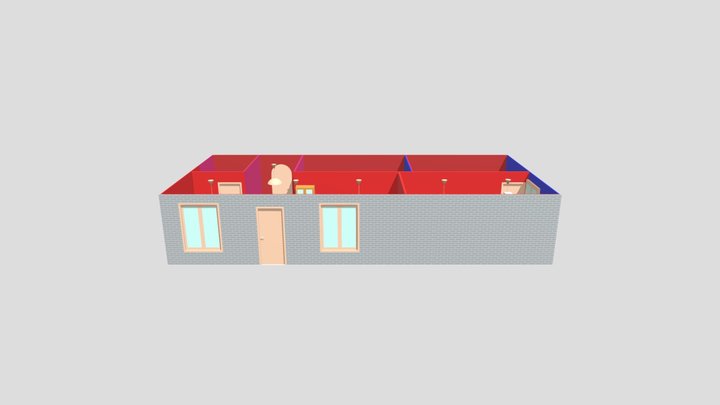 Casa Obj 3D Model