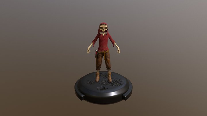 T-stand 3D Model