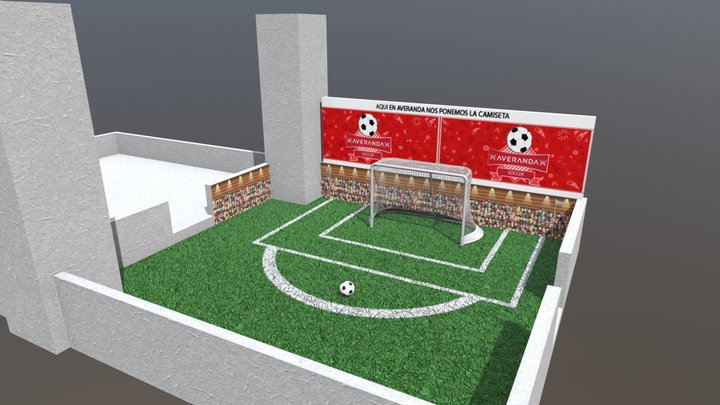 Cancha Averanda 3D Model