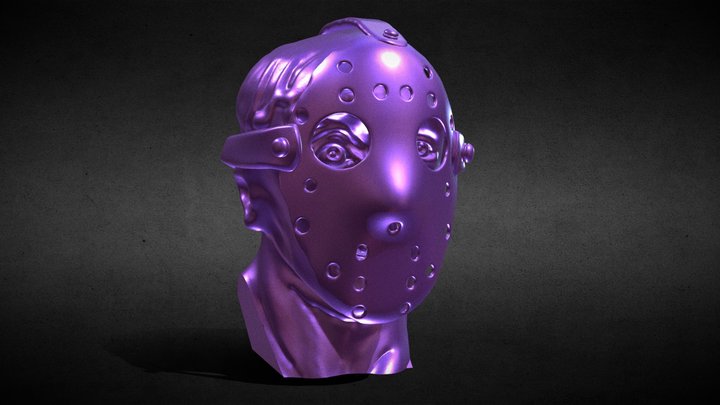 Jason Voorhees Bust 3D print model 3D Model